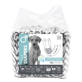 DIAPERS - Male Dog - M