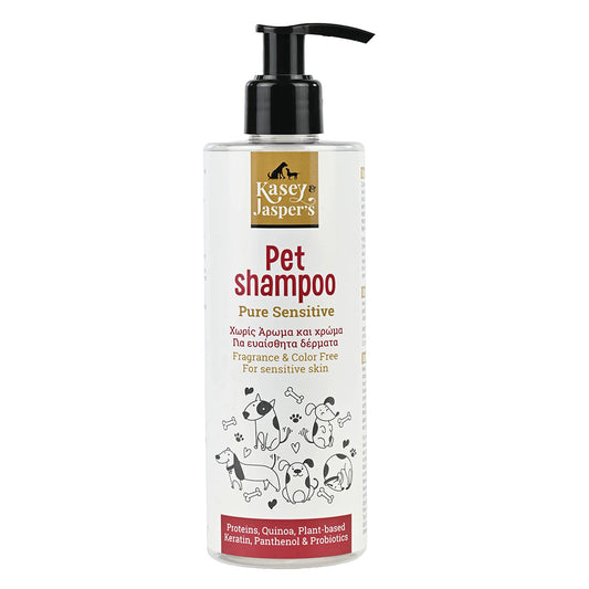 Pet Shampoo Pure Sensitive Kasey and Jasper’s 300ml