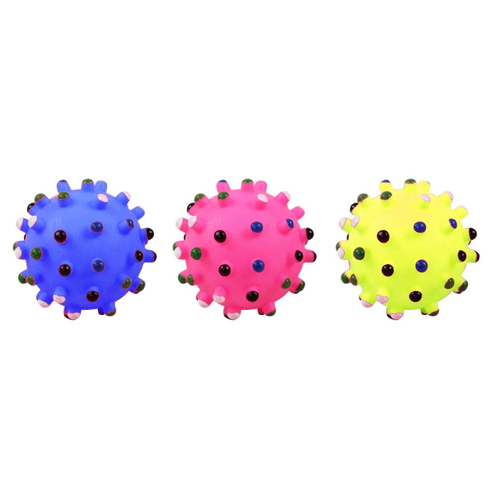 PW Vinyl Παιχνίδι Σκύλου Spiky Dot ball