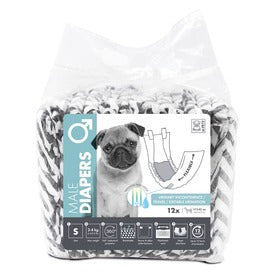 DIAPERS - Male Dog - S