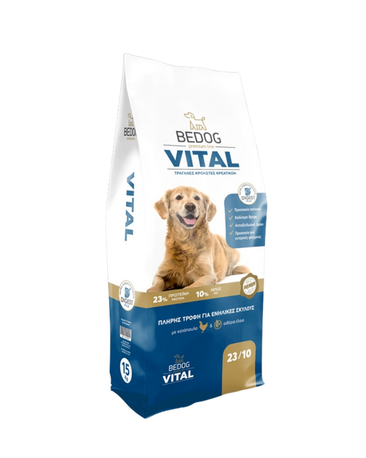 Vital BEDOG PREMIUM LINE Με κοτόπουλο & αιθέρια έλαια  15kg